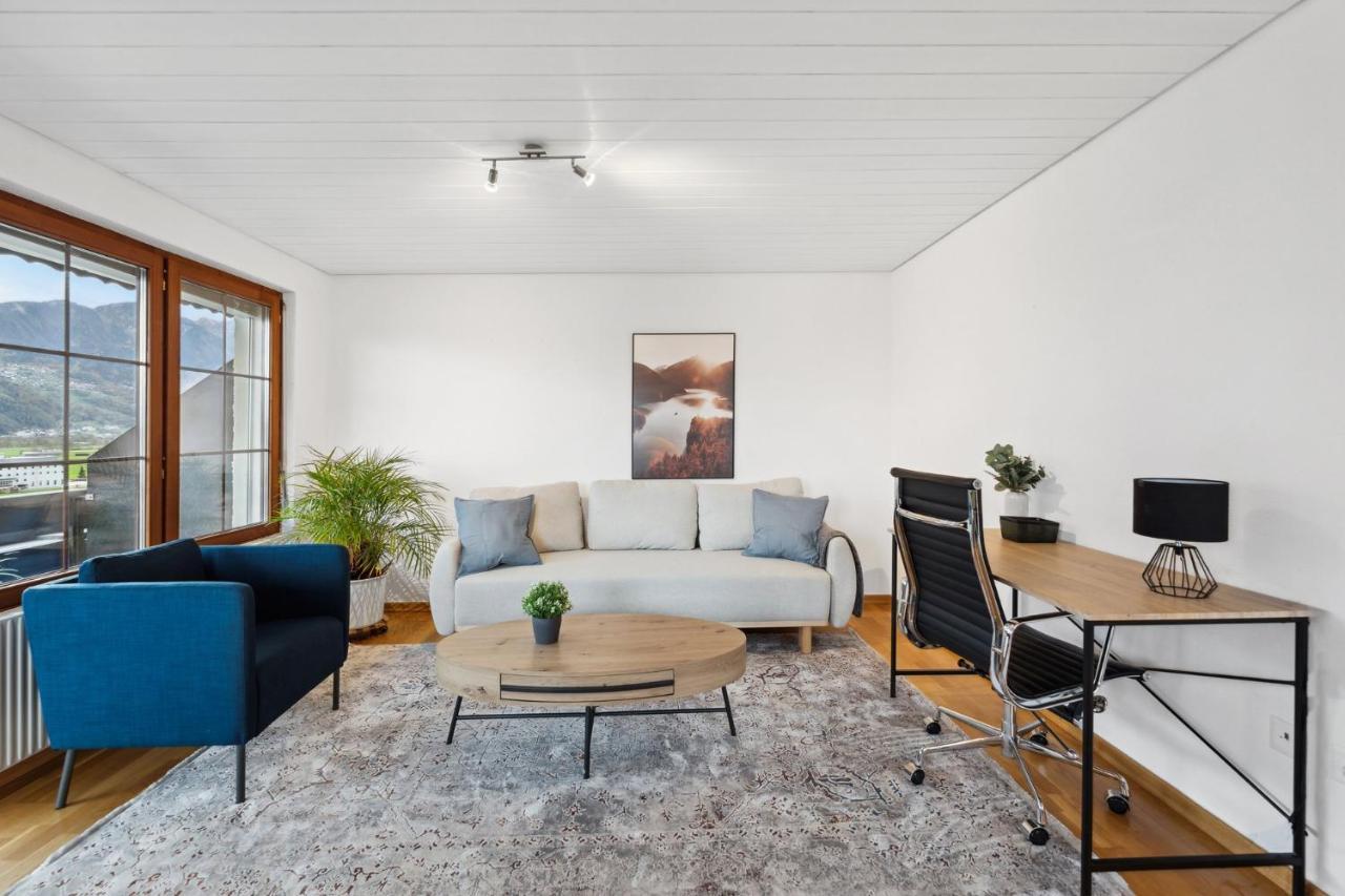 Sonniges Apartment Mit Traumhaftem Bergblick Buchs  Exterior photo